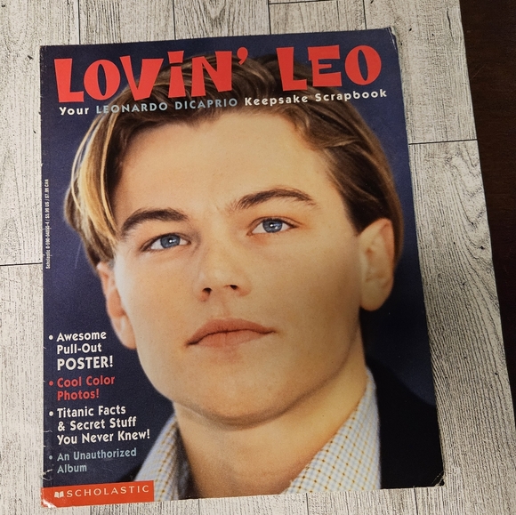Leonardo DiCaprio Books | Set of 3 | Vintage | 90s | Collectible | - Picture 2 of 15
